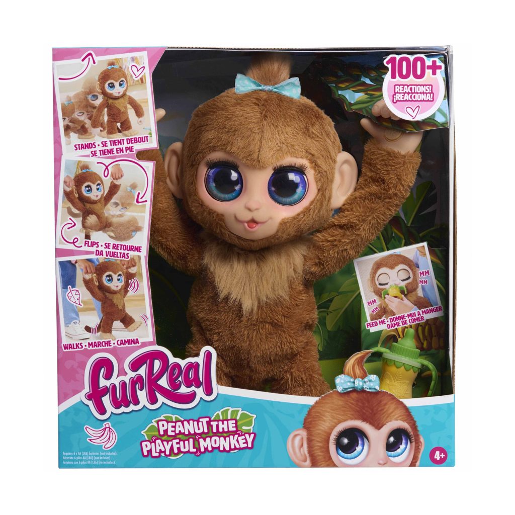FurReal Peanut the Playful Monkey product image – Christmas 2024