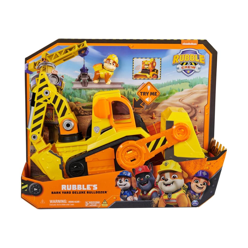 Rubble’s Bark Yard Deluxe Bulldozer product image – Christmas 2024