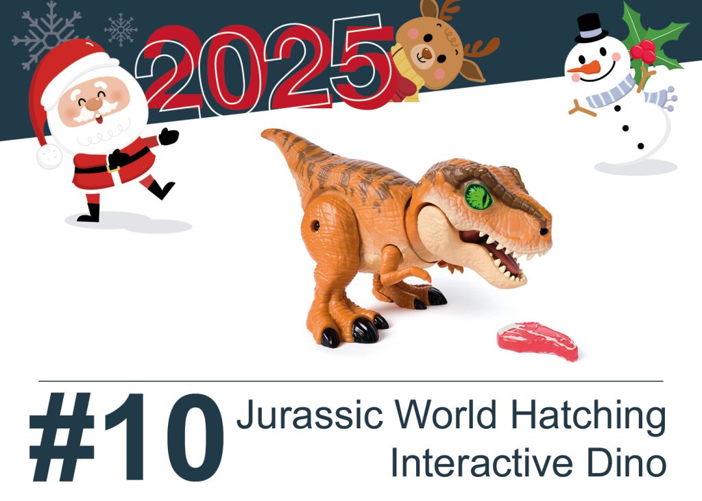Top 10 Christmas Toy 2025 – Jurassic World Interactive Hatching Dino