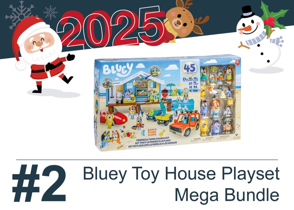 Top 10 Christmas Toy 2025 – Bluey Mega House Playset Bundle
