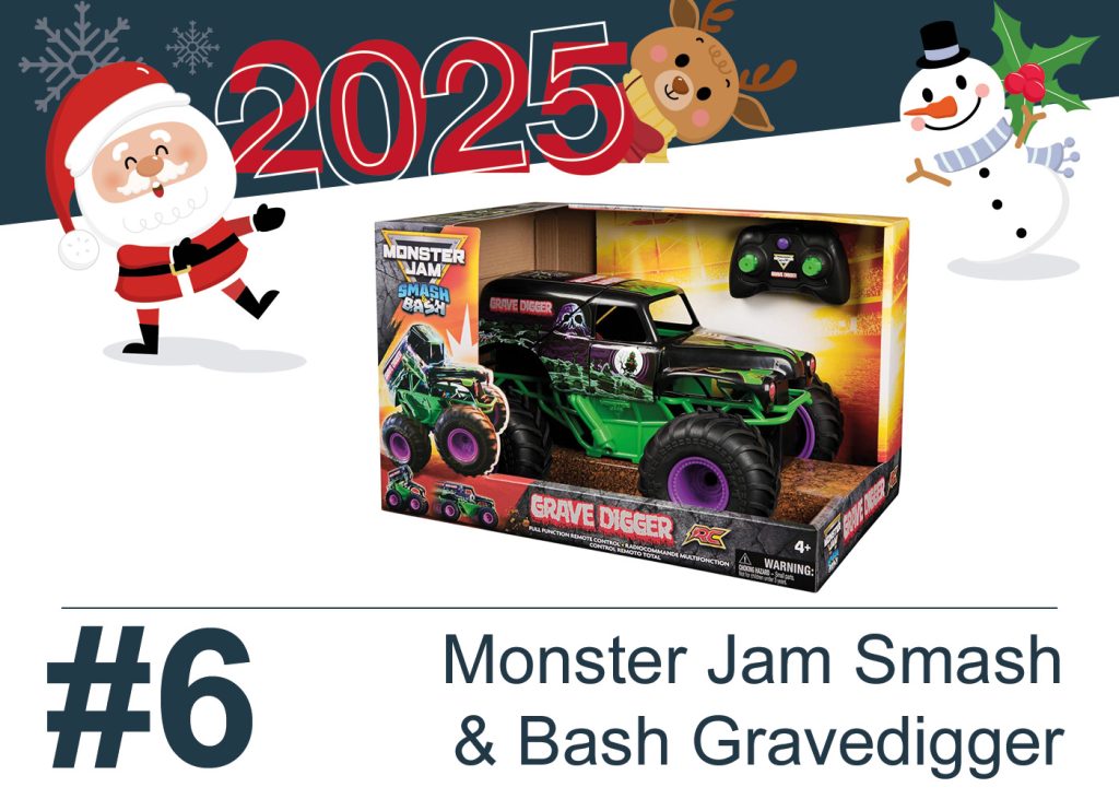 Top 10 Christmas Toy 2025 – Monster Jam Smash Bash Gravedigger