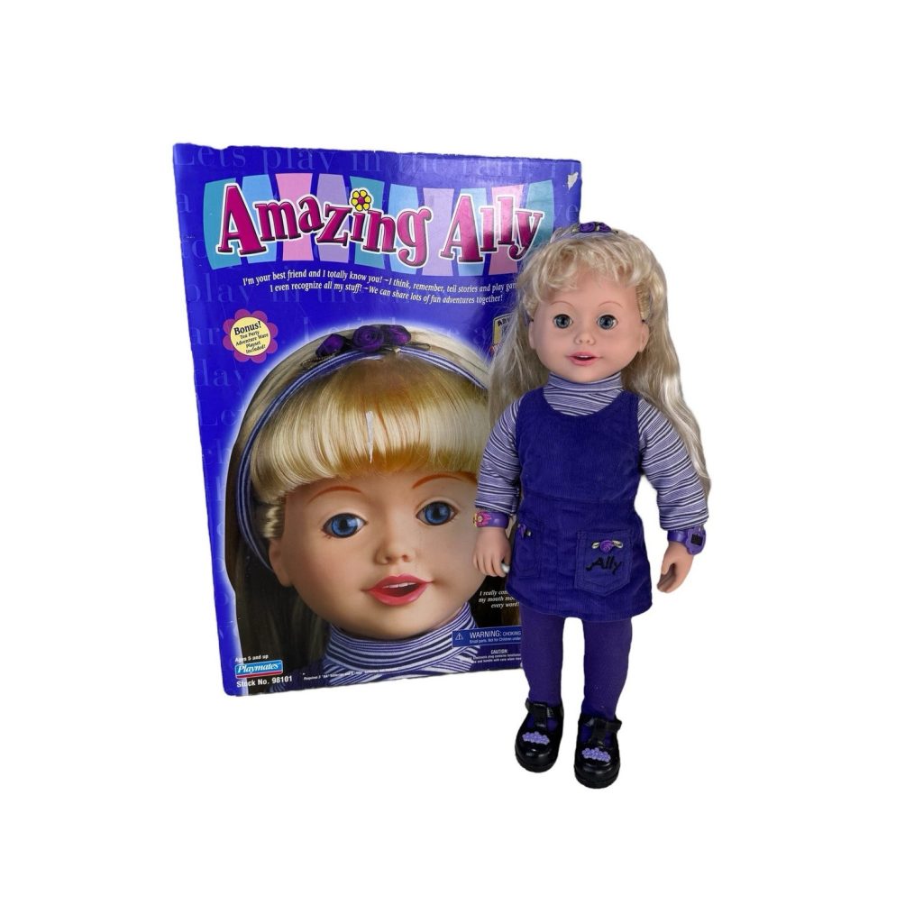 Amazing Ally Interactive Doll Top 10 Christmas Toys 2000 talking interactive doll with memory