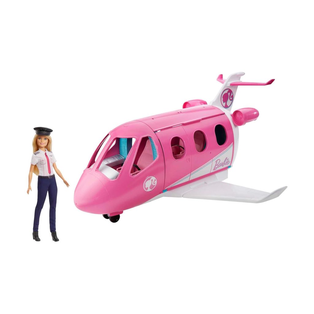 Barbie Dreamplane Playset review product image capturing creative travel-themed toy from Christmas 2019