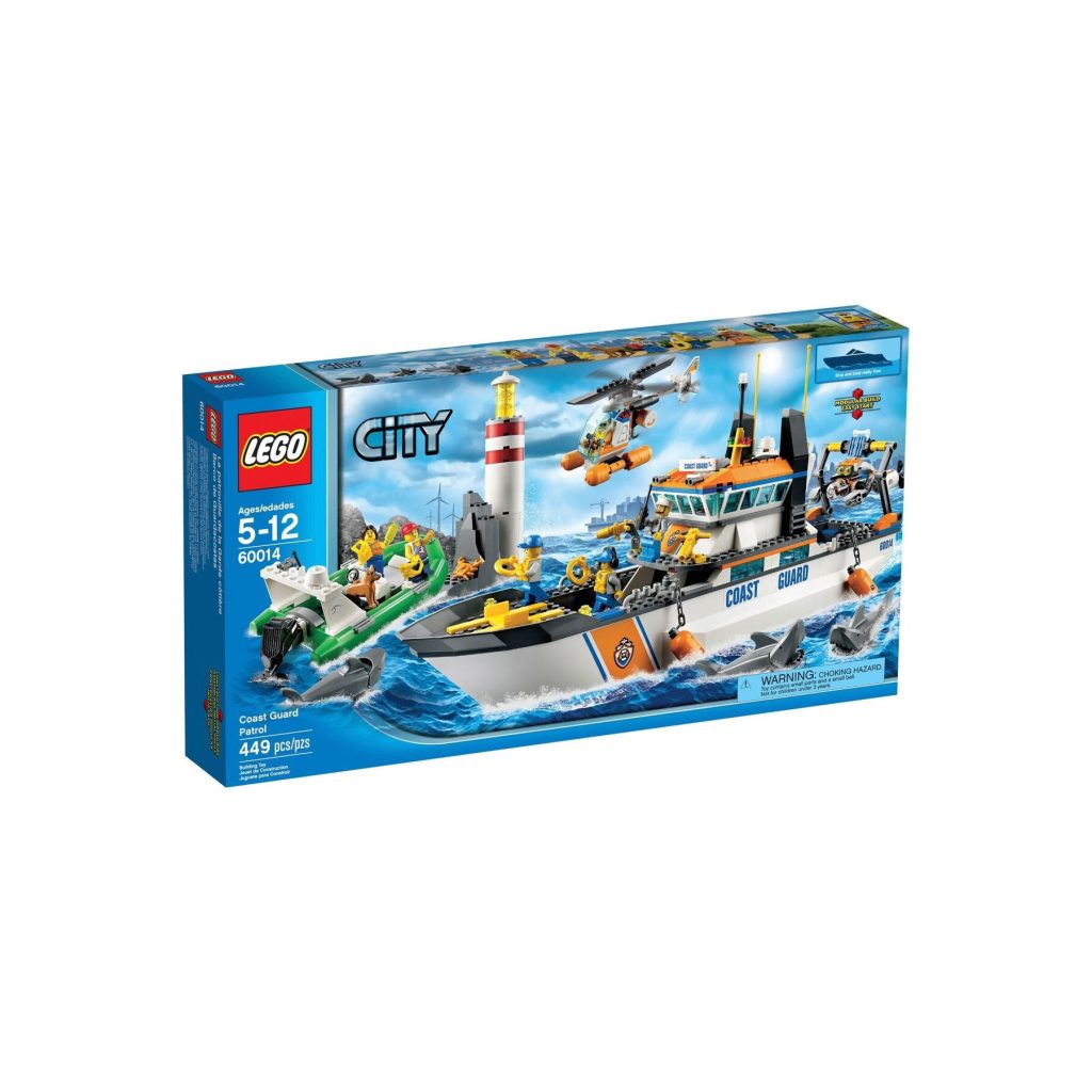 City Coast Guard 60014 LEGO product image – Christmas 2013