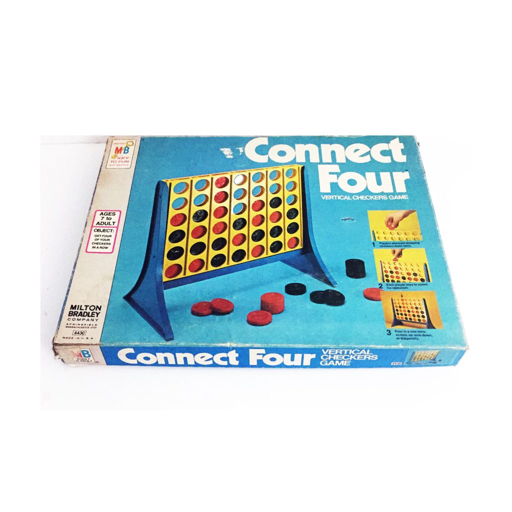 Connect Four Game Top 10 Christmas Toys 1978 vertical strategy four-in-a-row board game