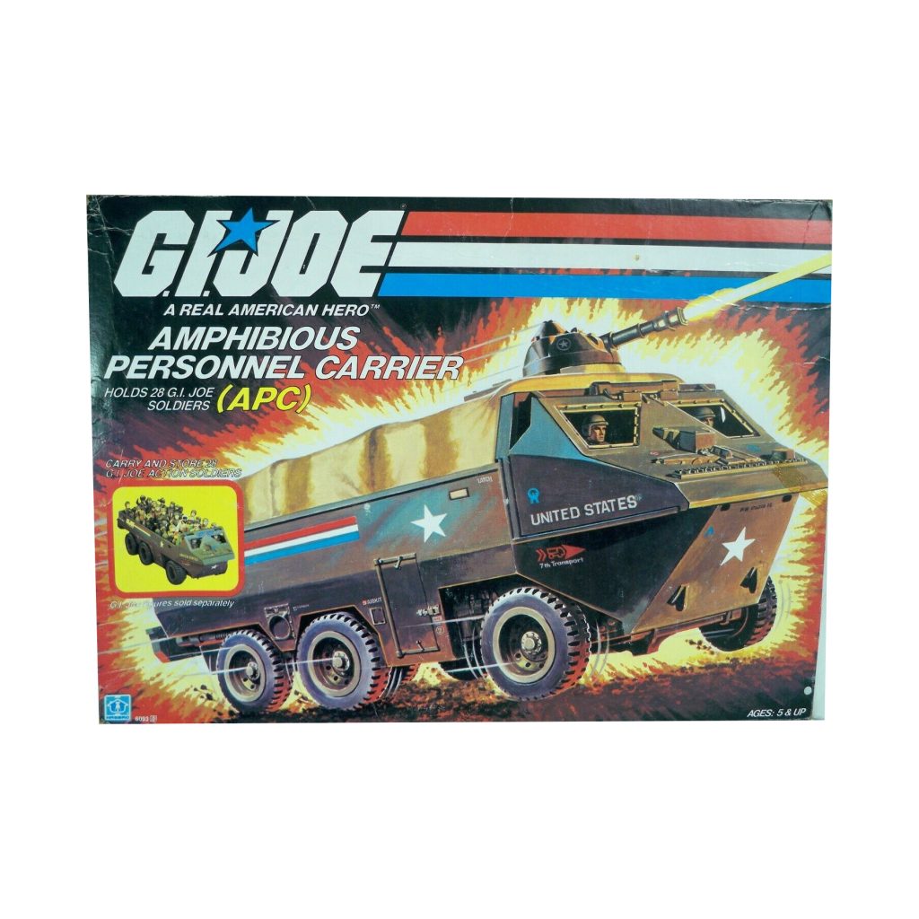 GI Joe APC Vehicle Top 10 Christmas Toys 1983 troop transport vehicle for GI Joe