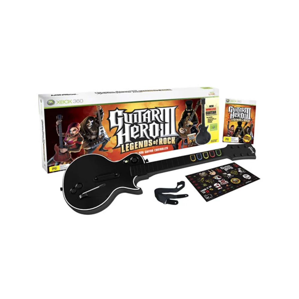 Guitar Hero III 2007 game toy review image