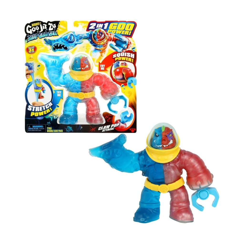 Heroes of Goo Jit Zu action figure used in toy review