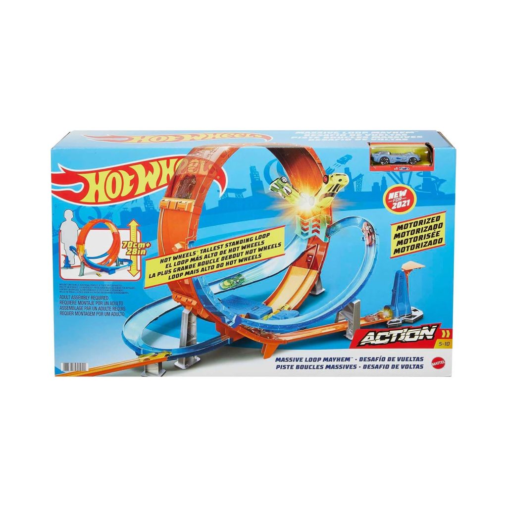 Hot Wheels® Massive Loop Mayhem™ Track Set  UK product image – Christmas 2021