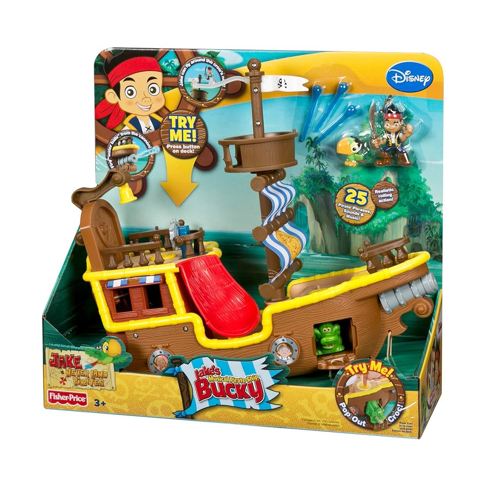 Jake and the Never Land Pirates Pirate Ship Bucky product image – Christmas 2012