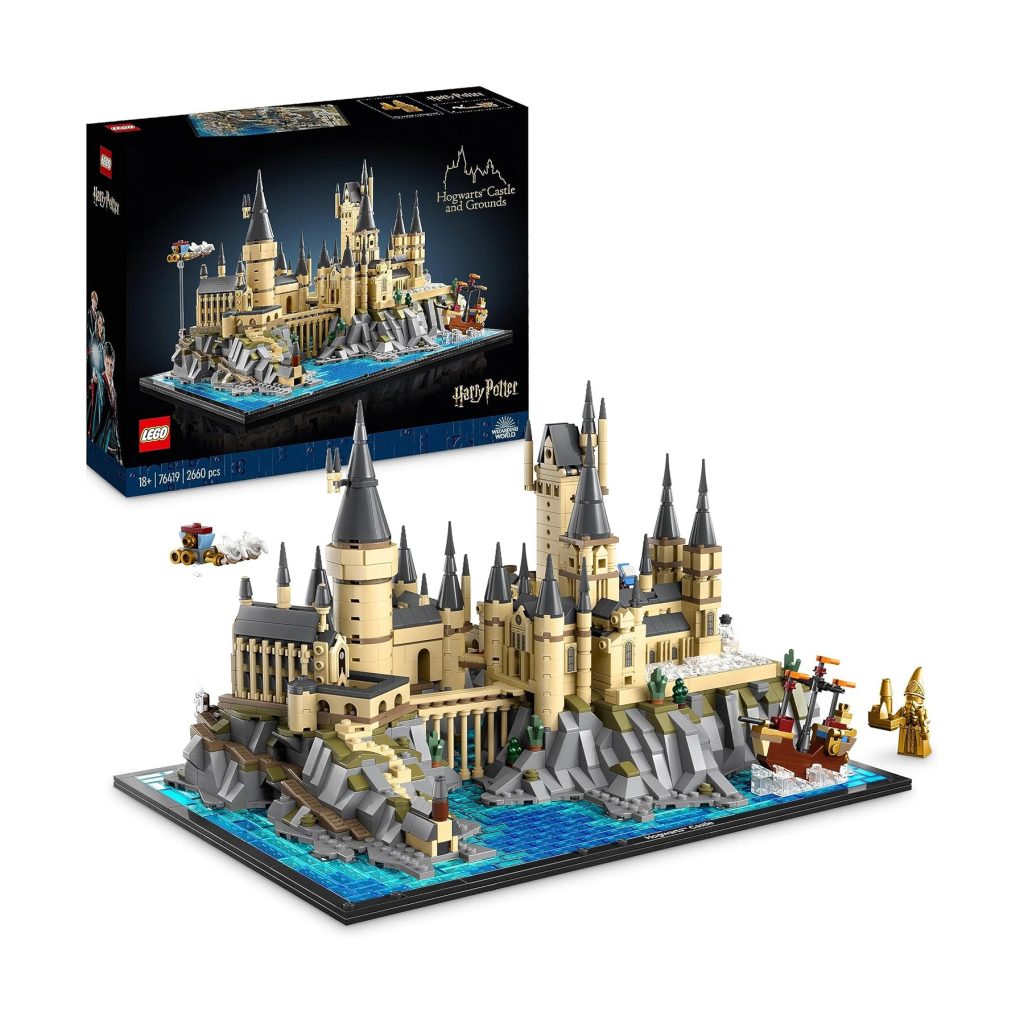 LEGO Harry Potter Hogwarts Castle and Grounds image for toy review – Christmas 2023