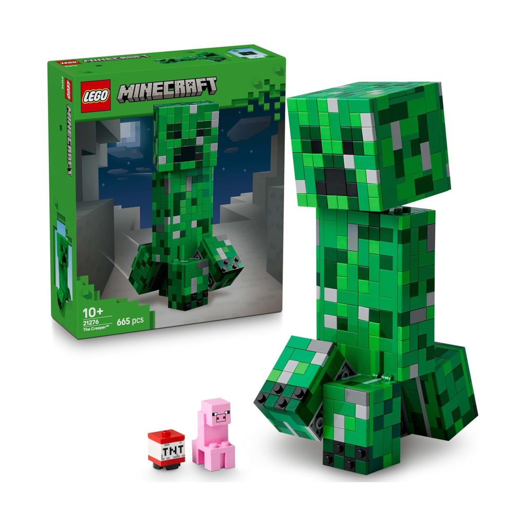 Minecraft Creeper 21276 toy for Christmas 2025