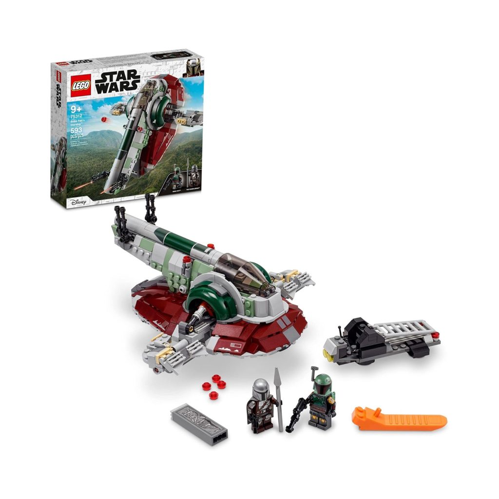 LEGO Star Wars Boba Fett’s Starship building toy review image – Christmas 2021