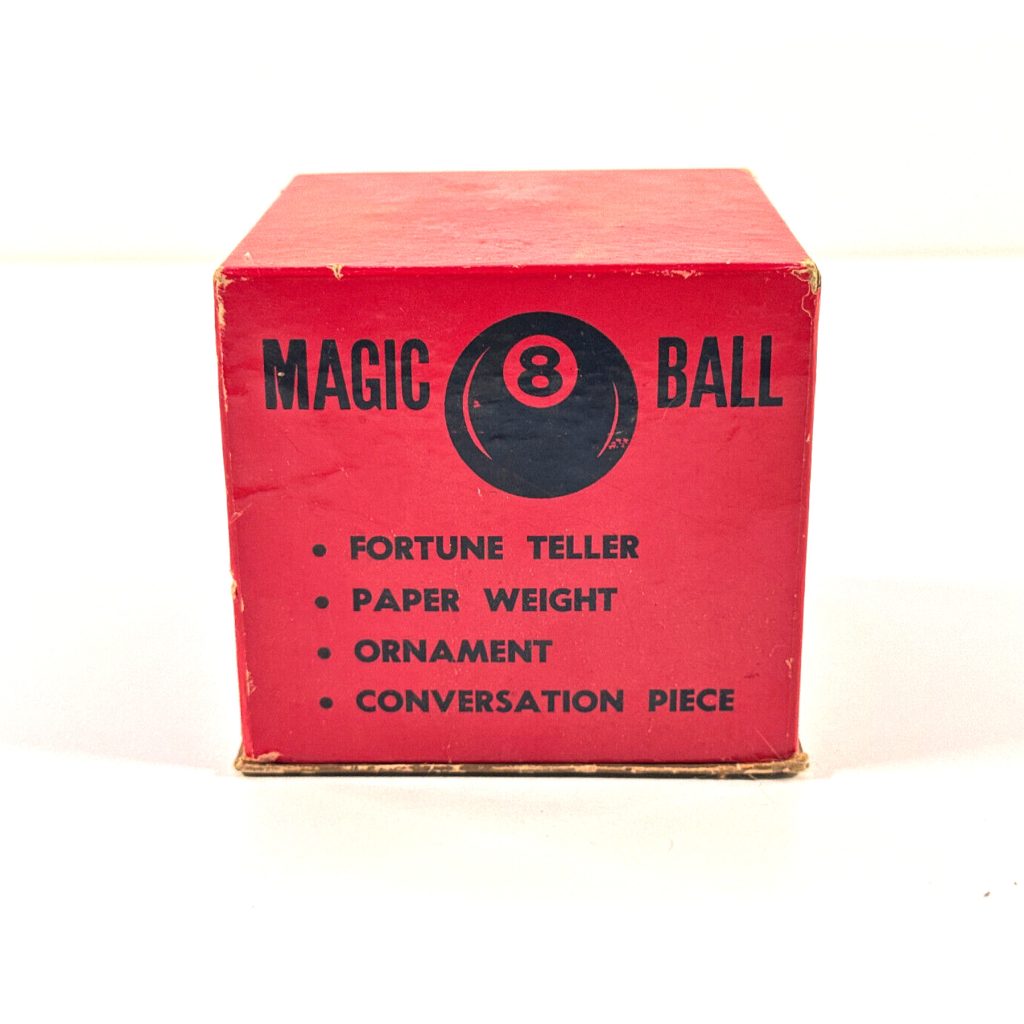 Magic 8 Ball Fortune Teller Top 10 Christmas Toys 1974 novelty yes no decision toy