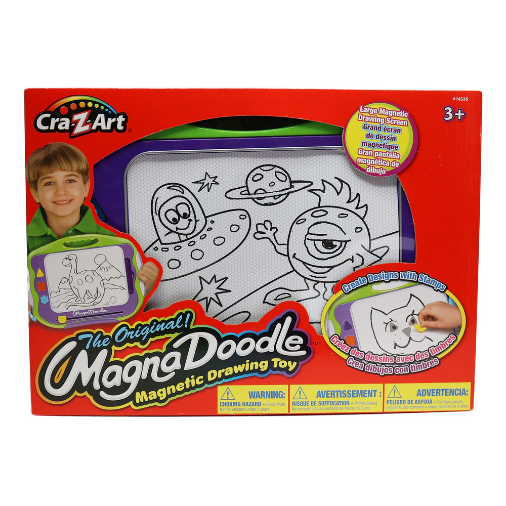 Magna Doodle Drawing Board Top 10 Christmas Toys 1976 magnetic mess-free drawing board