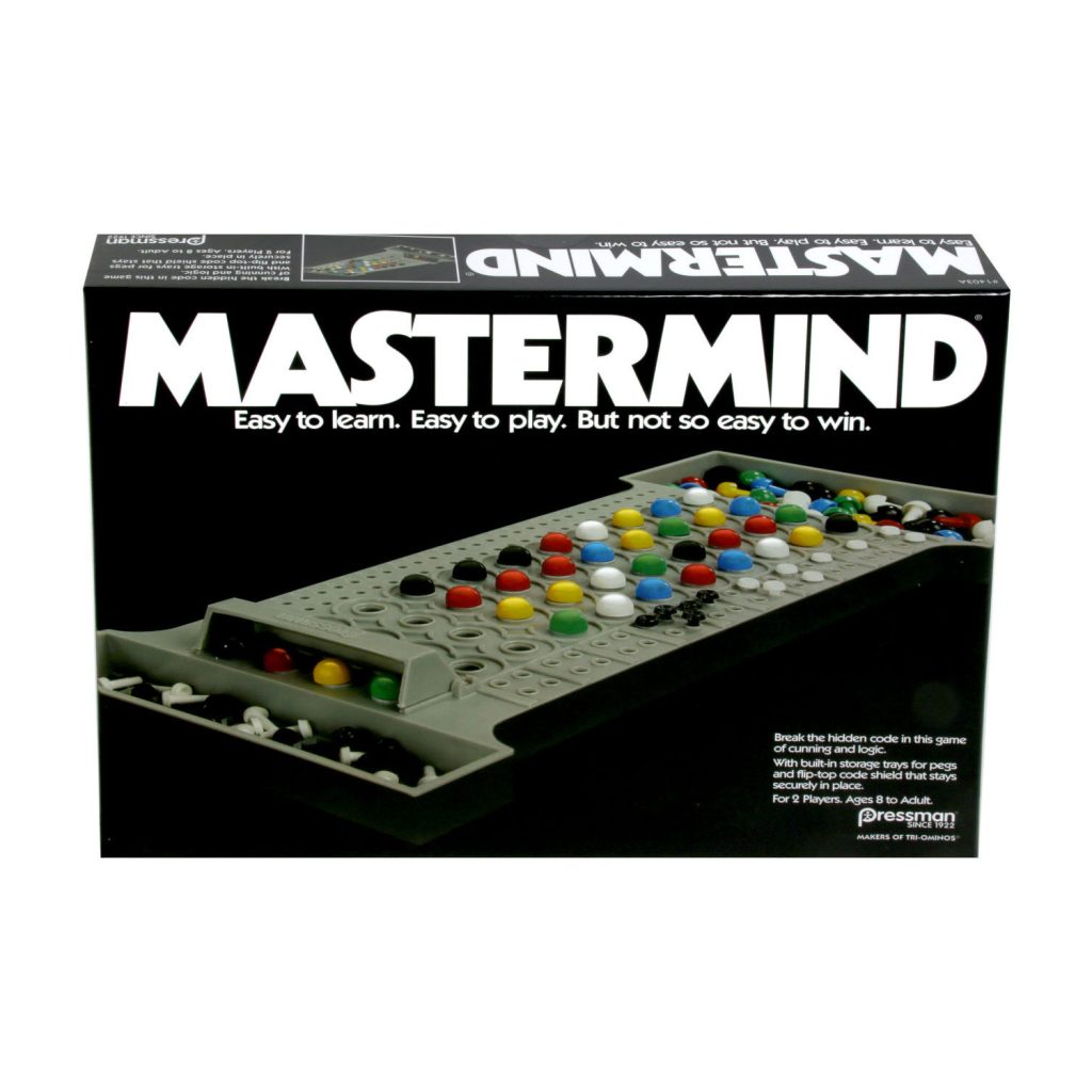 Mastermind Code Breaking Game Top 10 Christmas Toys 1971 classic logic puzzle