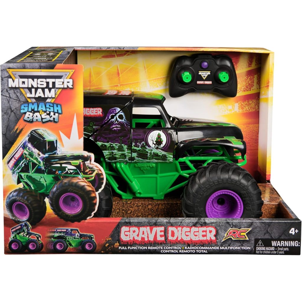 Smash & Bash Gravedigger toy for Christmas 2025