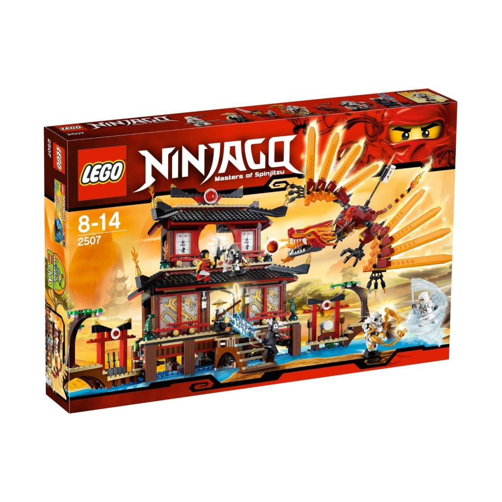 Ninjago Fire Temple product image – Christmas 2011