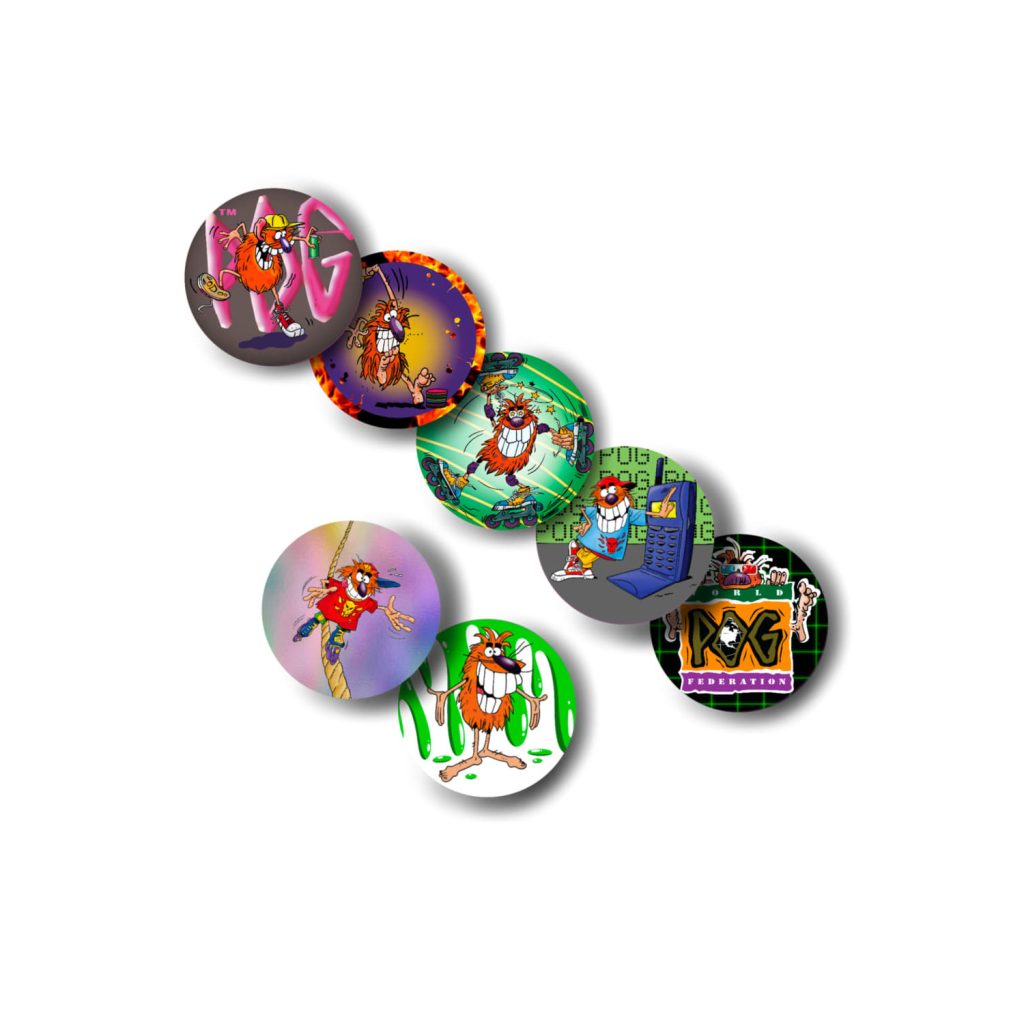 POGs Collectible Game Top 10 Christmas Toys 1995 stack slam and collect milk cap discs