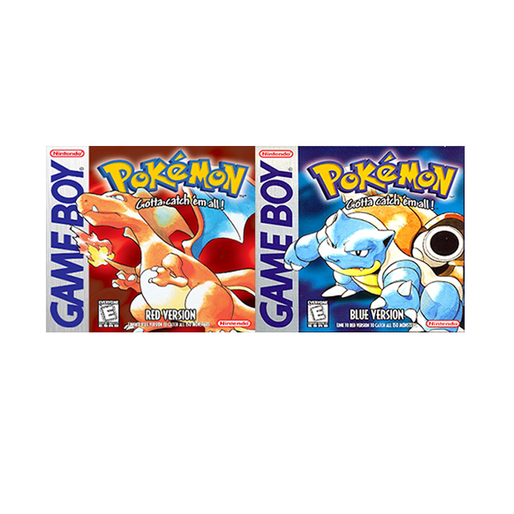 Pokemon Red & Blue Game Boy Games Top 10 Christmas Toys 1999 classic monster-catching RPG adventures