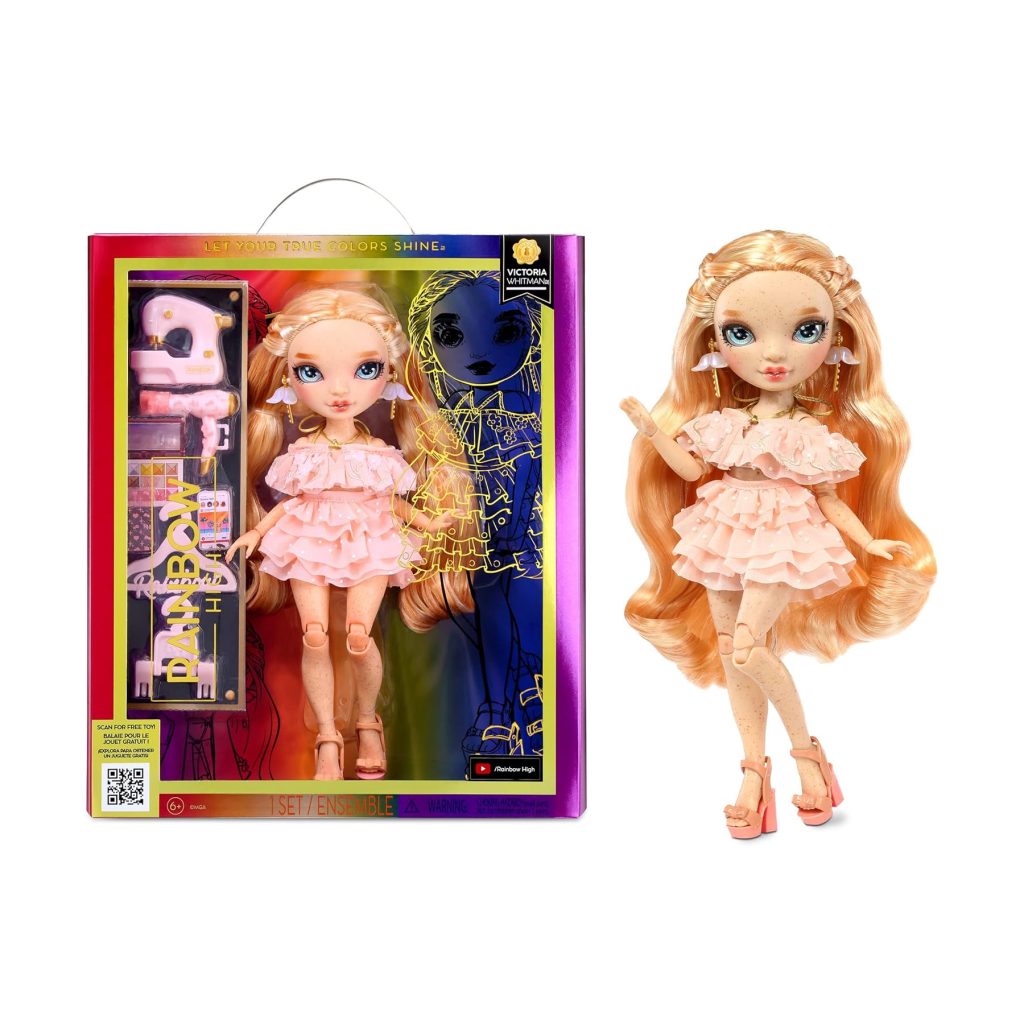 Rainbow High Fashion Dolls posed for review imagery