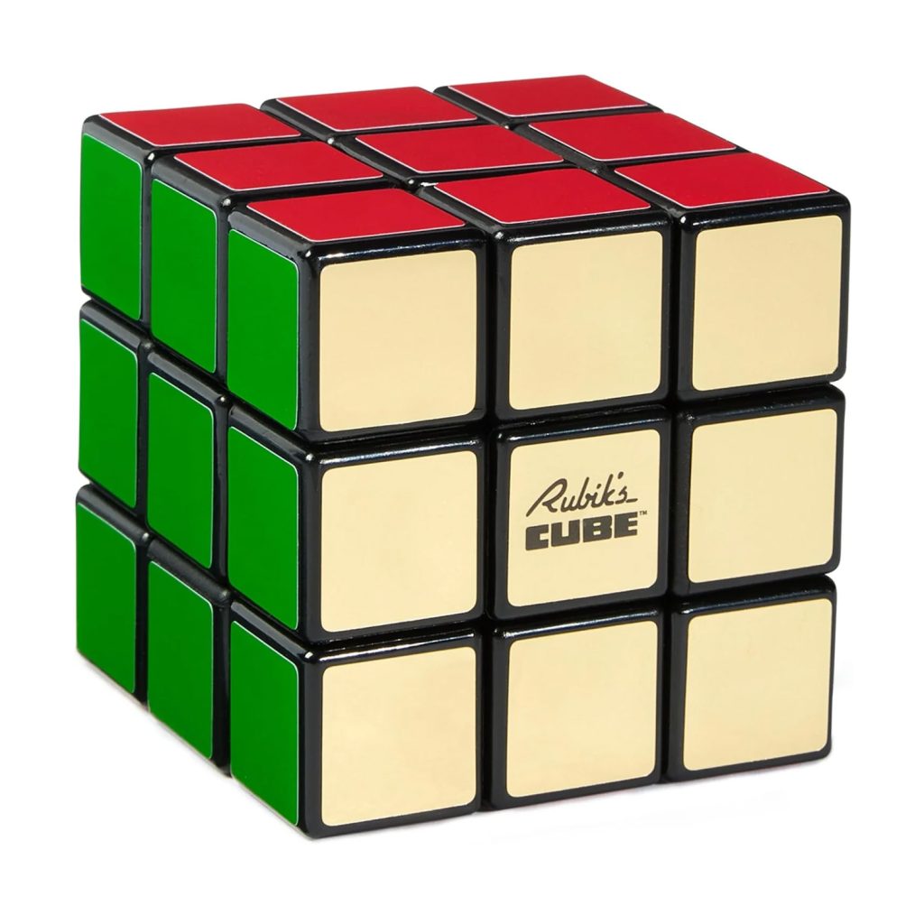 Rubik’s Cube Puzzle Top 10 Christmas Toys 1980 iconic 3x3 colour matching brain teaser