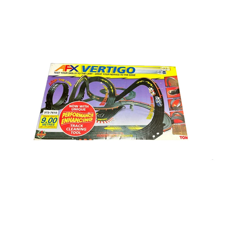 Scalextric AFX Vertigo Set Top 10 Christmas Toys 1999 slot car racing track with loops