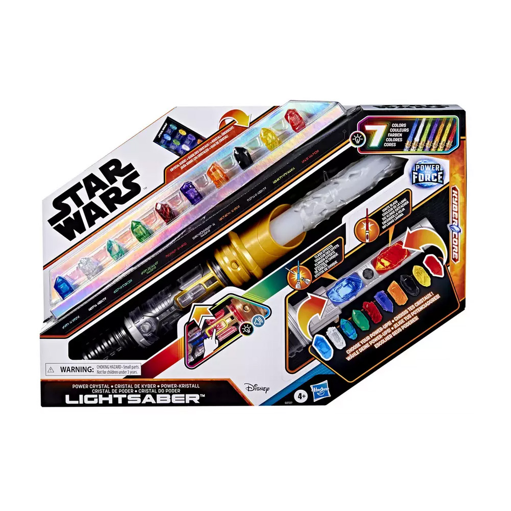 Power Crystal Lightsaber toy for Christmas 2025
