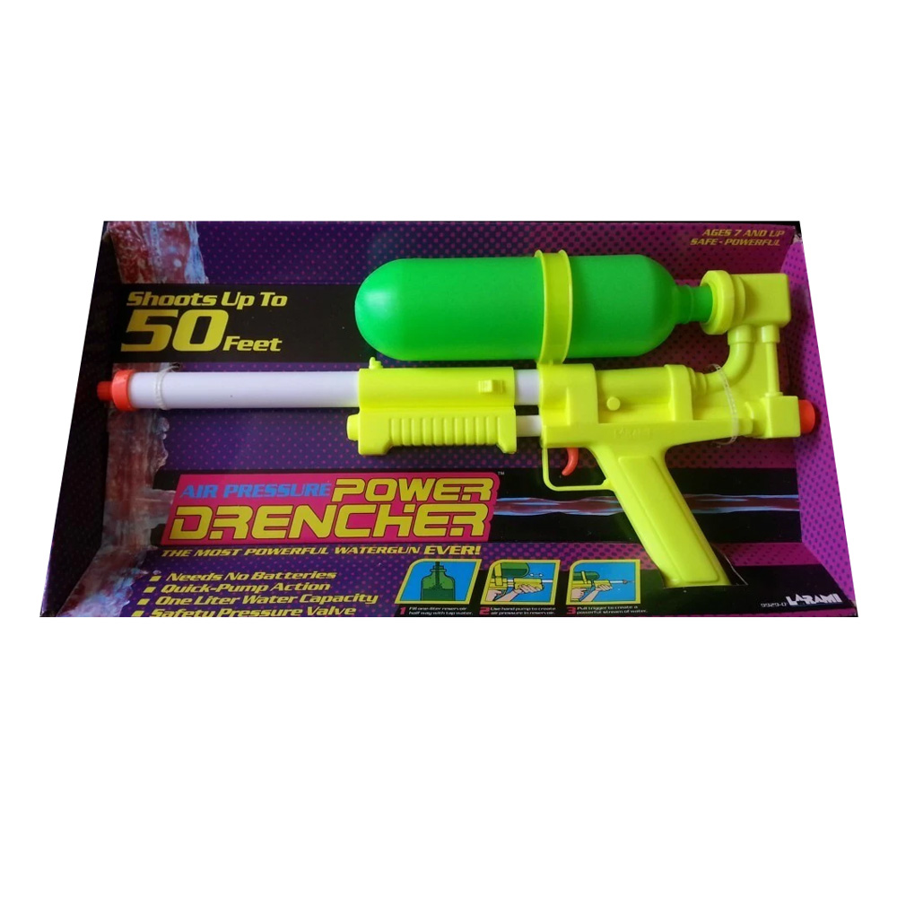 Super Soaker 50 Water Gun Top 10 Christmas Toys 1991 high power pump action water blaster