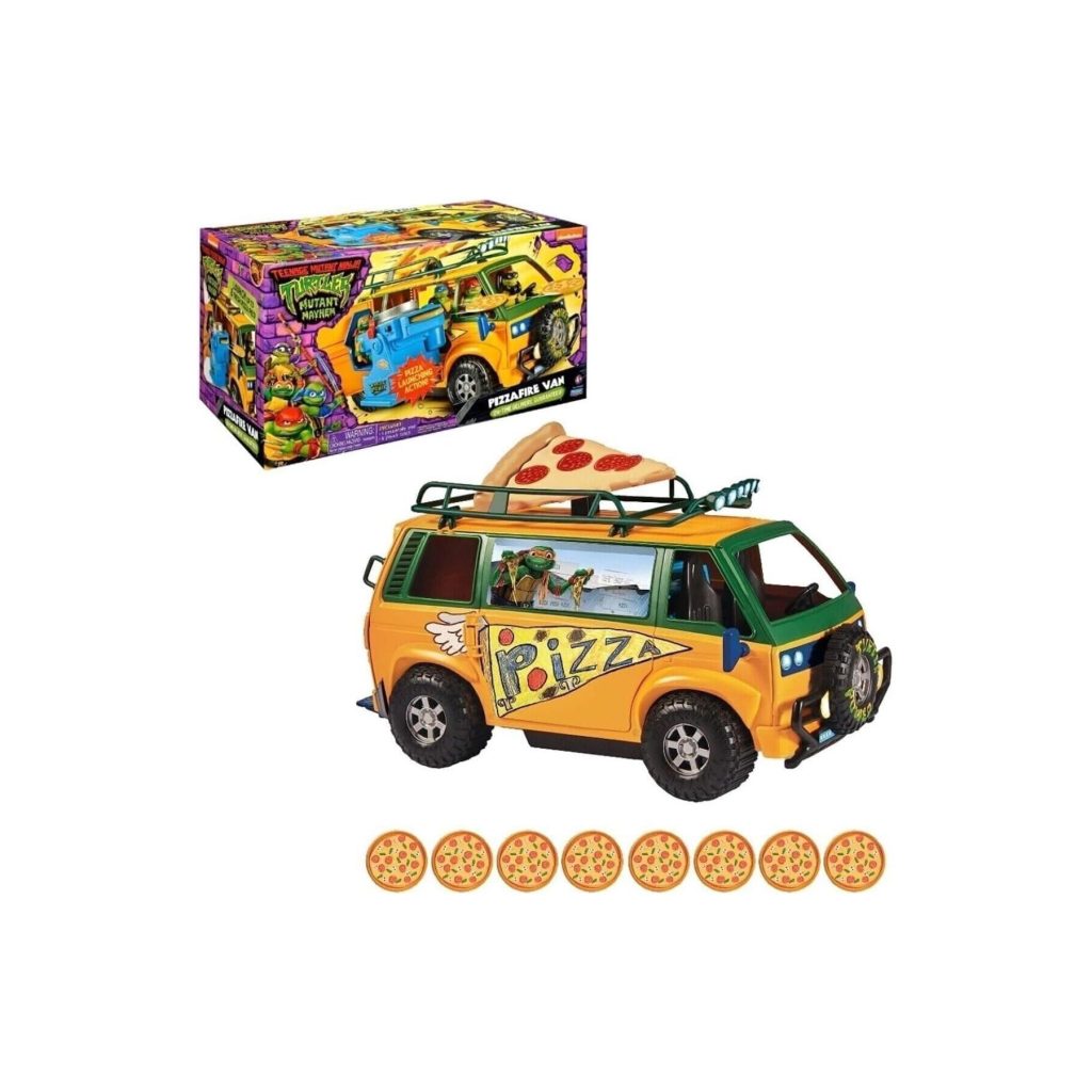 Teenage Mutant Ninja Turtles Mutant Mayhem – Pizza Fire Delivery Van Playset product image – Christmas 2023