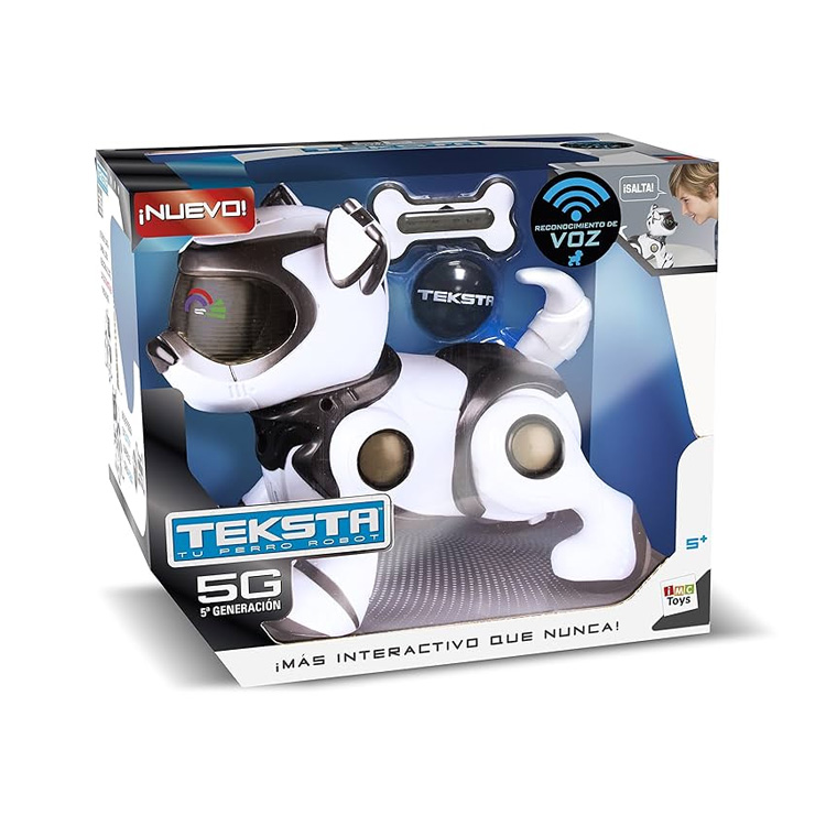 Teksta Robot Dog Top 10 Christmas Toys 2000 interactive robotic puppy toy that responds