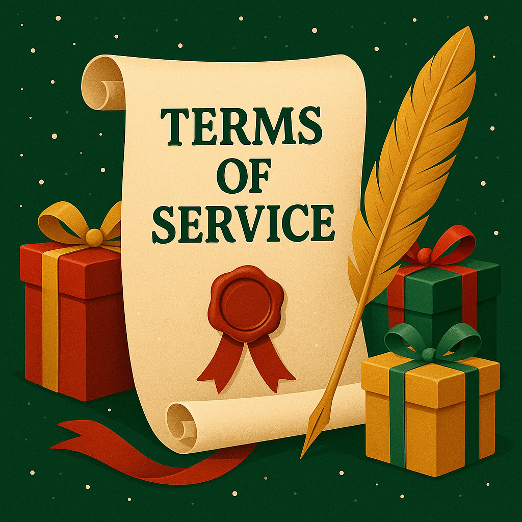 Terms of Service for Top10Christmas.co.uk — guidelines for using our toy archive and comparison site.