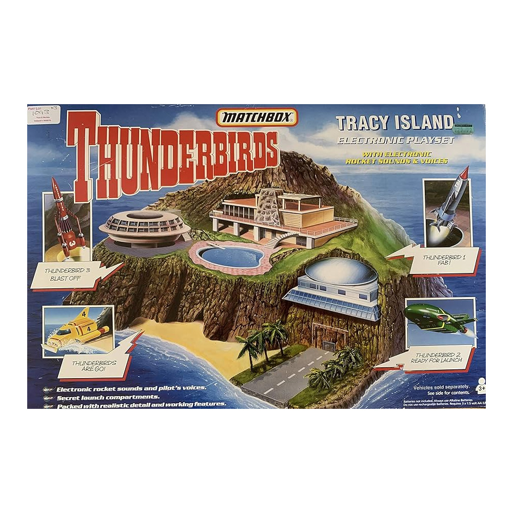 Thunderbirds Tracy Island Playset Top 10 Christmas Toys 1992 interactive rescue base adventure set