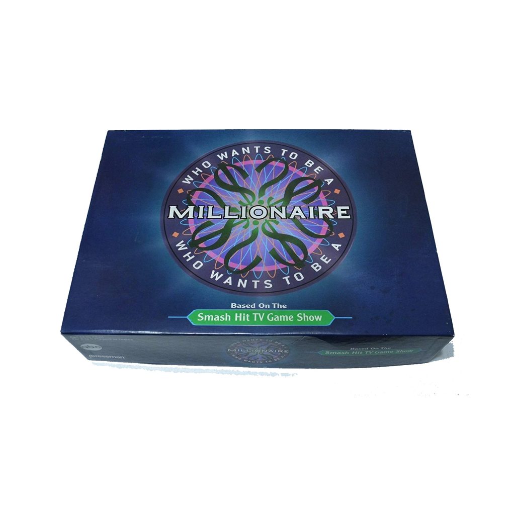 Who Wants To Be A Millionaire Board Game Top 10 Christmas Toys 1999 TV quiz show board game