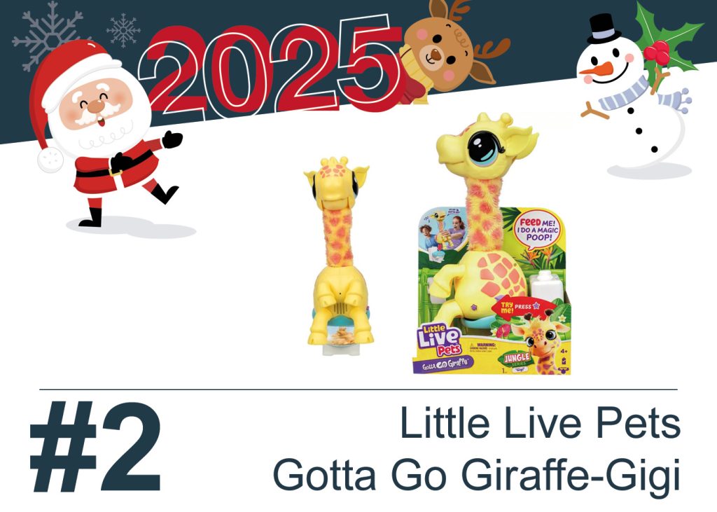 Little Live Pets Gotta Go Giraffe Gigi Top 10 Christmas Toy 2025