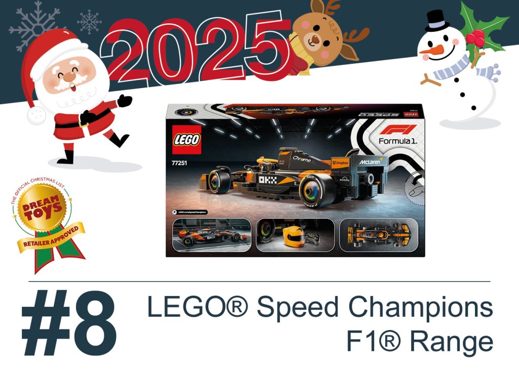 LEGO Speed Champions F1 Dream Toy 2025