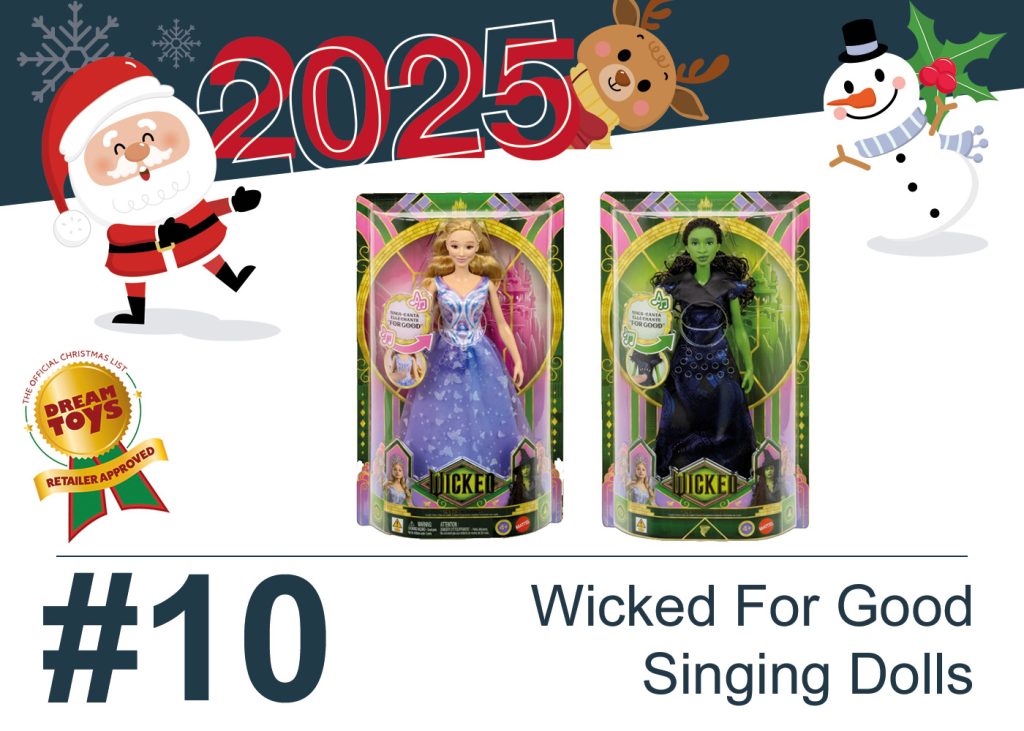 Wicked For Good Singing Dolls Dream Toy 2025