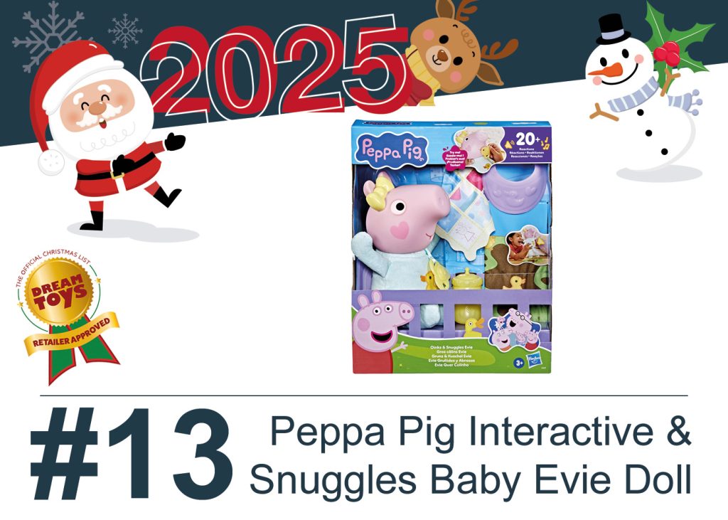 Peppa Pig Baby Evie Doll Dream Toy 2025