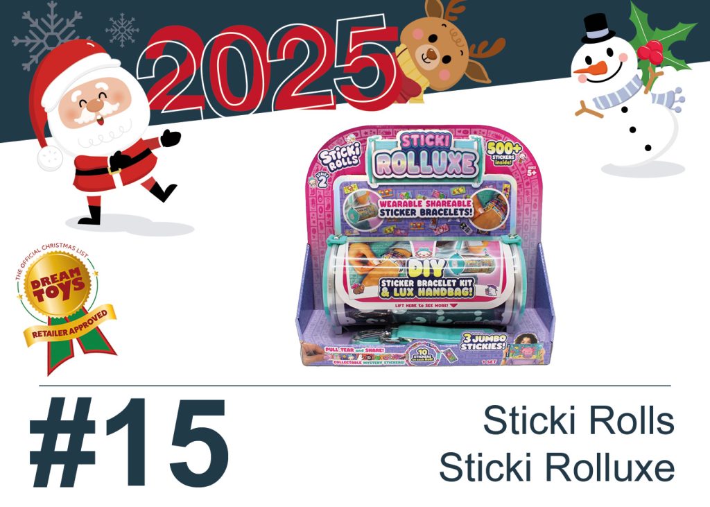 Sticki Rolls Sticki Rolluxe Dream Toy 2025