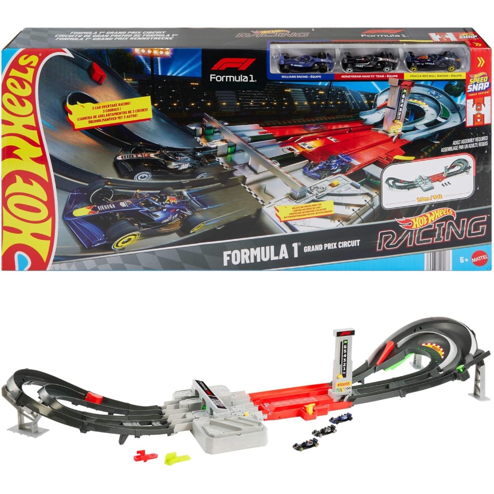 Hot Wheels Formula 1 Circuit Dream Toy 2025 racing track set
