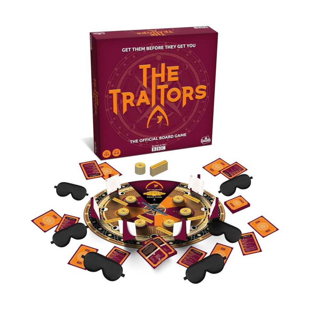 The Traitors Board Game Dream Toy 2025 family board game excitement